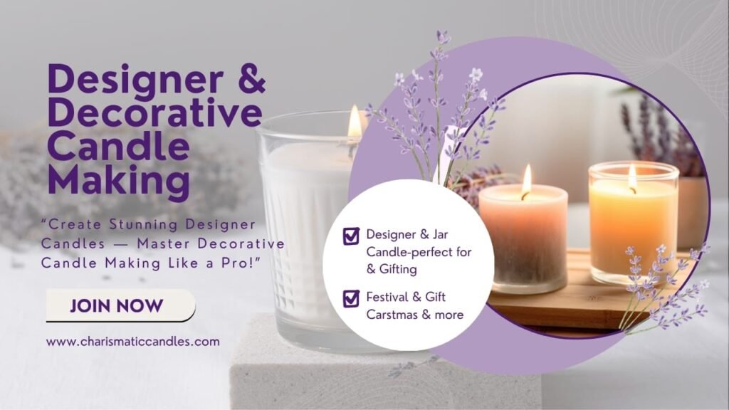 Designer & Decorative Candle Making Course